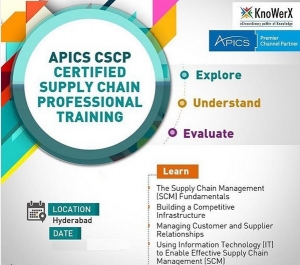 Choose KnoWerX Education Mumbai for Supply Chain Certificat.
